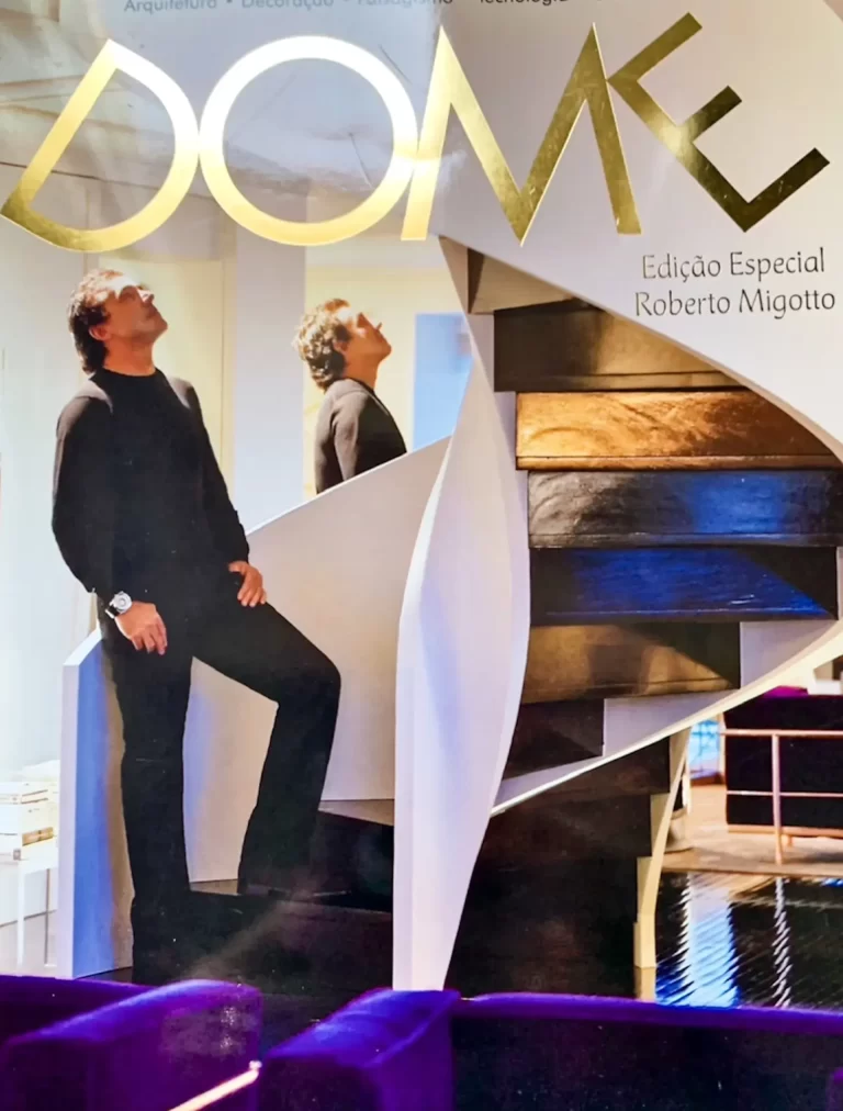 Elisabeth Abduch em Foco.  Revista Dome em edição especial.