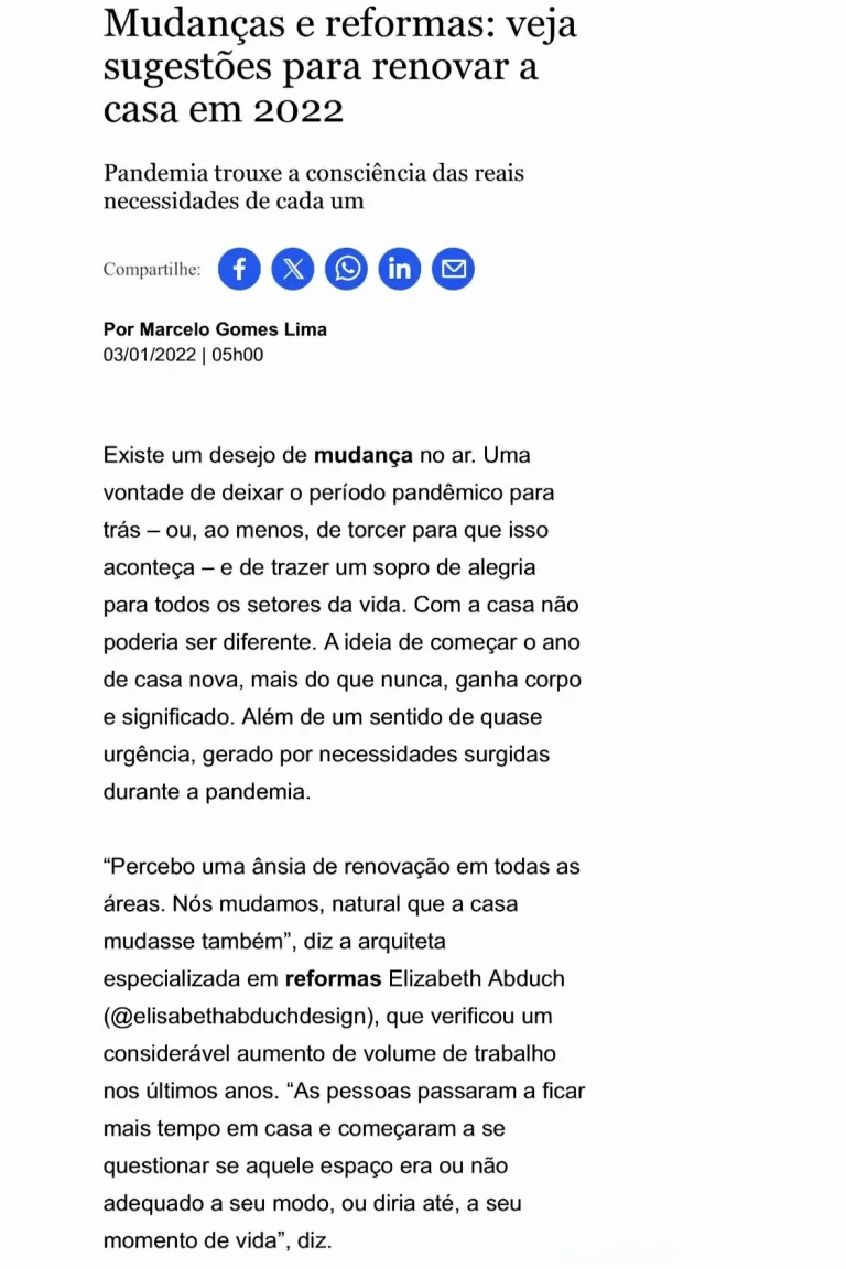 MIDIA SELECIONADA - Estadão 2022