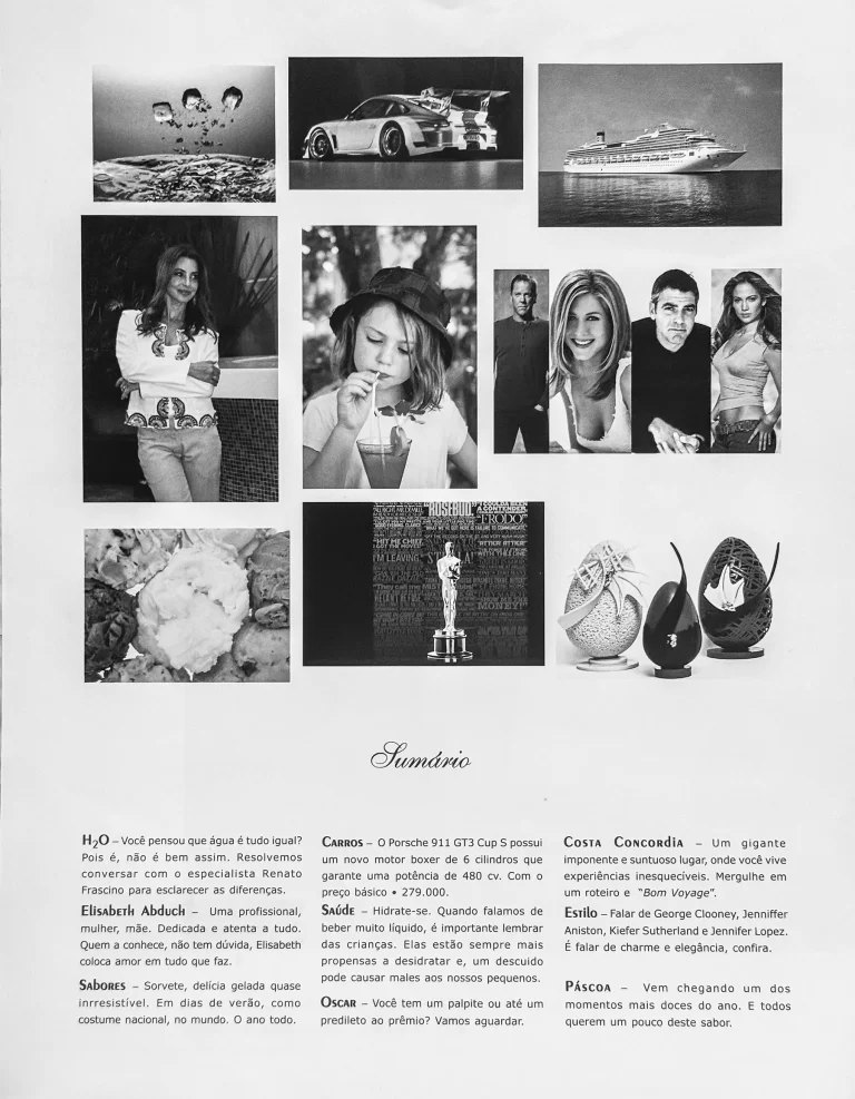 MIDIA SELECIONADA - SUMÁRIO REVISTA PUBLIC FIRST CLASS (P&B)