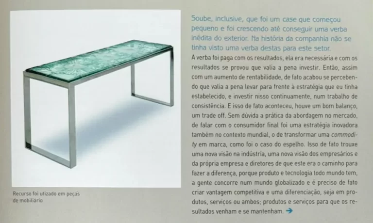 MIDIA SELECIONADA - Revista Tec & Vidro - RECORTE (03) entrevista Elisabeth Abduch em novo momento