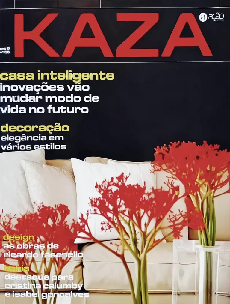 Design and well-being go hand in hand! For the architect and designer Elisabeth Abduch, 
sharpening the senses through sight, touch, hearing, and smell is the new trend in interior 
and product design. A topic explored in “What's the trend?” KAZA Magazine.